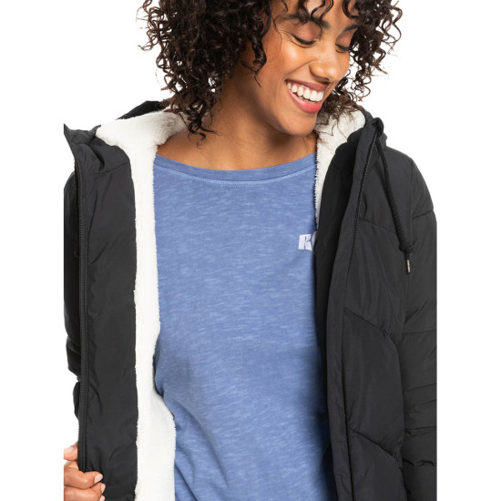 Roxy Γυναικείο μπουφάν Better Weather - Longline Hooded Puffer Jacket
